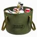 15L Camping Outdoor Folding Water Basin Portable Washbasin High Capacity Camping Water Bag Foldable Traveling Water Basin