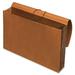 Globe-weis Expanding Width File Folder Wallet - Legal - 10 X 15.38 8.50 X 14 - 1200 Sheet Capacity - 5.25 Expansion - Top Tab Location - 11 Pt. - Redrope - Brown - 1 Each (GLW73189)