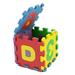 36pcs Kids Play Crawling Foam 3D Number Letter Puzzle Mat Educational Toys