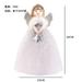 Angel Doll Xmas Tree Topper Christmas Angel Decoration Plush Angel Doll Christmas Tree Decor