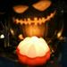 New No. 7 Battery With Handle Pat Light Pumpkin Decoration Electronic Candle Nightlight Zyooh