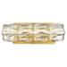 12 in. Valetta LED Linear Wall Sconce Gold