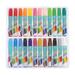 Uxcell 24 Color Oil Pastels 24 Color Soft Oil Crayons Creamy Pastels Stick Art Supplies for Art