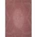 Ahgly Company Indoor Rectangle Patterned Light Coral Pink Novelty Area Rugs 2 x 3
