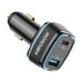 120W Super Fast Car Charger WORDIMA Car Charger PD100W Fast Charger Dual Port PPS PD3.0 QC5.0 SCP Cigarette Lighter USB Adapter Compatible with MacBook Pro iPad iPhone Samsung Galaxy Pixel Oneplus