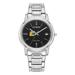 Women's Citizen Watch Silver Tennessee Chattanooga Mocs Eco-Drive Black Dial Stainless Steel