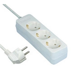 REV 512342555 Spannungsschutz Weiß 3 AC-Ausgänge 250 V 1,4 m Image