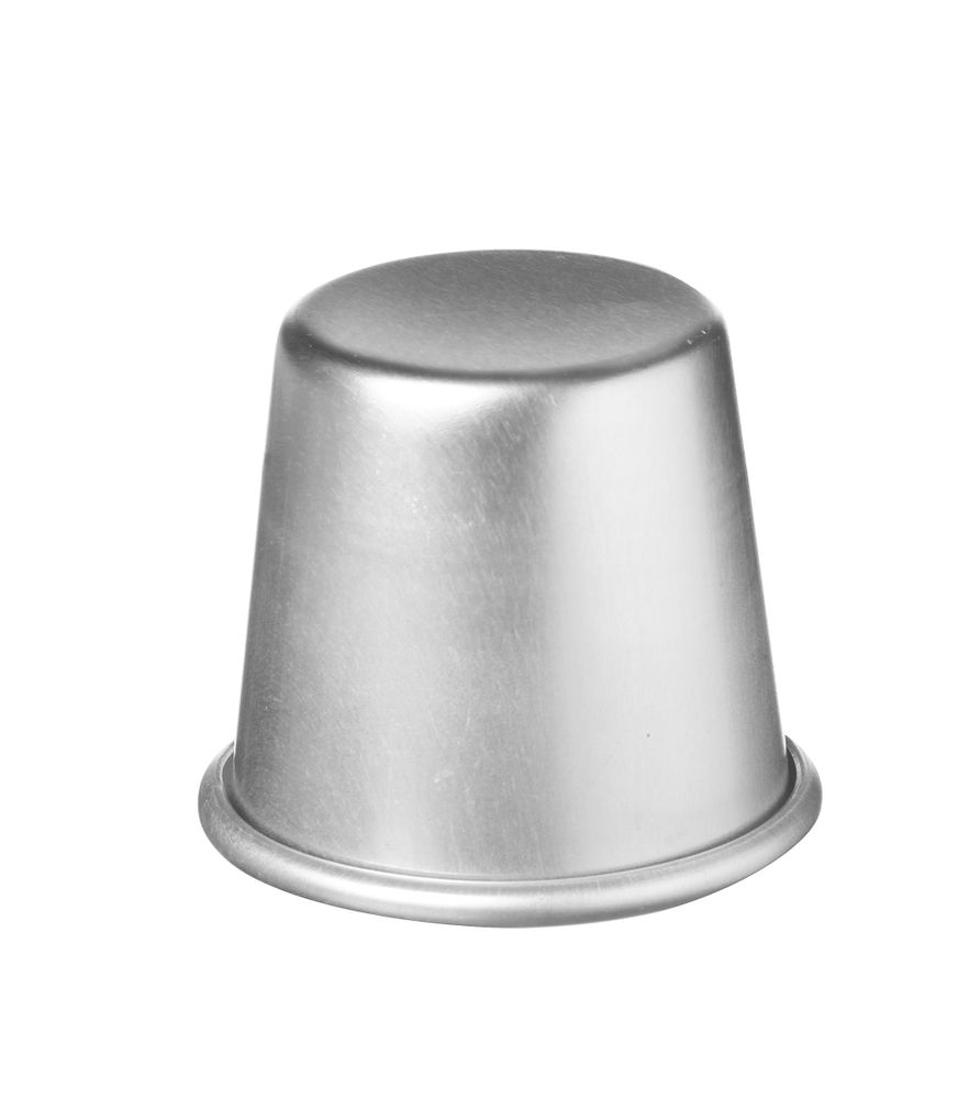 Hendi Cupcake oder Baba Form rund mit gebördeltem Rand aus Aluminium Image