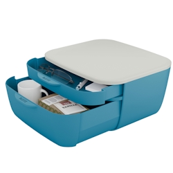 LEITZ Cosy Schubladenset mit 2 Schubladen, blau Image