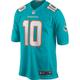 NIKE Herren Miami Dolphins Nike Home Game Jersey Hill 10, Größe XL in Grün