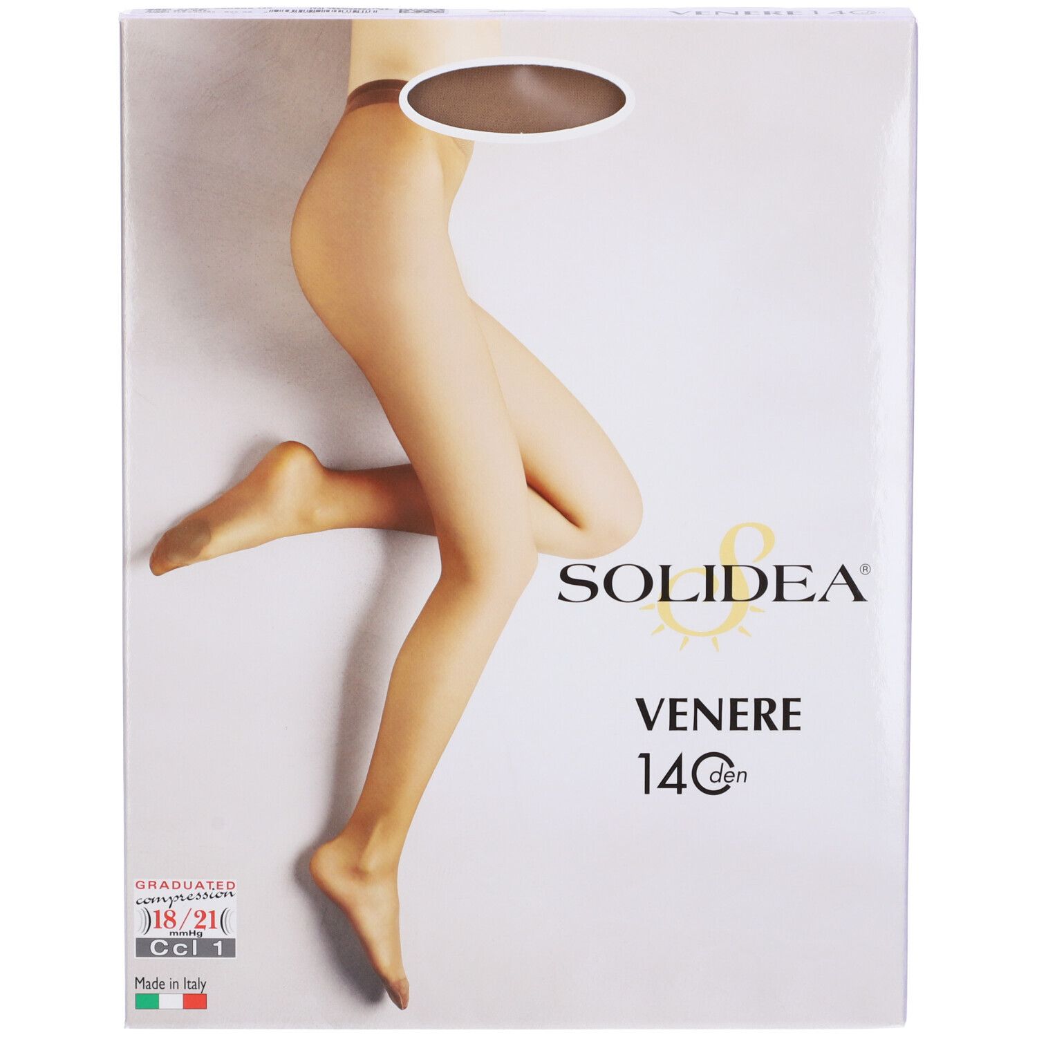 SOLIDEA Venere Collant 140 DEN Taglia 3 - M/L Colore Cammello Altro