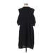 Simply Be Casual Dress: Black Dresses - Women's Size 1