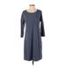 Mod-O-Doc Casual Dress: Blue Dresses - Women's Size Small