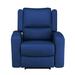 Lifesmart Power Reclining Shiatsu Back Massage Chair Stain Resistant in Blue | 30 H x 28.74 W x 31.5 D in | Wayfair G4-BLU