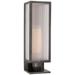 Visual Comfort Signature Collection Barbara Barry York 16 Inch Tall LED Outdoor Wall Light - BBL 2185BZ-CRB