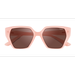 Female s square Pink Plastic Prescription sunglasses - Eyebuydirect s Vogue Eyewear VO5376S