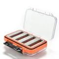 1PC High Quality Double Side Waterproof Pocket Fly Fishing Box Slid Foam Insert Hold 170 Flies