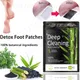 Detox Foot Patches Pads Natural Herbal Stress Relief Feet Body Toxins Detoxification Cleansing Pad