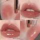 Mirror Water Lip Glaze High Gloss Waterproof Lip Coat Sexy Red Lip Tint Lipstick Makeup Lasting