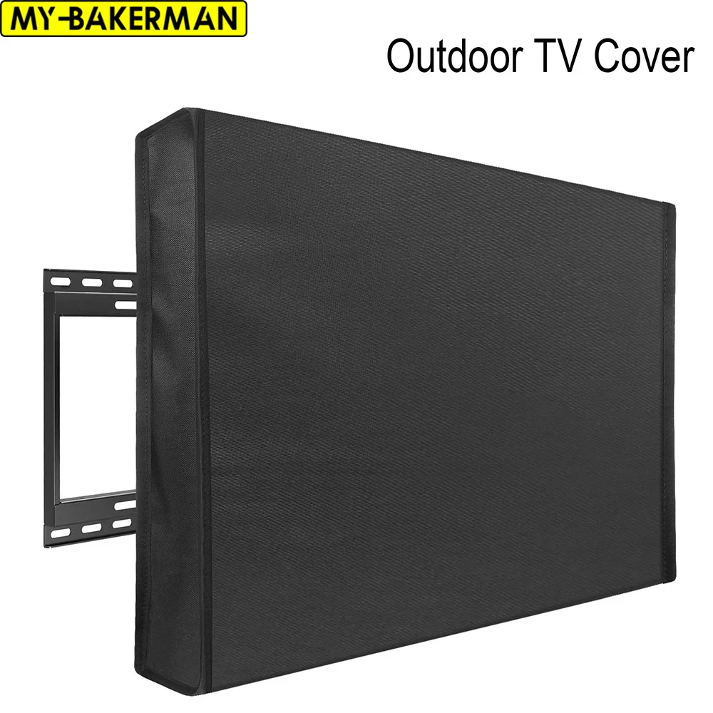 Outdoor-TV-Abdeckung 22 ''bis 70'' Zoll wetterfester und wasserdichter TV-Bildschirm für Außen-TV-Gehäuse bewegliche TV-Display-Protektoren