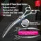 Fenice High-End 6,5/7,5 Zoll JP440C Brillant Diamond Screw Pet Grooming gebogene Schere aus hellem Stahl für Traumstoffe