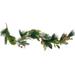 5' Leaves Berry and Cedar Artificial Christmas Garland - Unlit