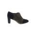 Aerosoles Heels: Slip On Chunky Heel Casual Black Shoes - Women's Size 9 - Almond Toe