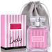 Secret Lady for Women - Combination of Fruity & Floral Notes with Pine Tree Base - Aromatic Fragrance for All Occasions - Great Gift Choice - Elegant 100 ml bottle with Shiny Suede Pouch
