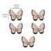 Ykohkofe 3D Alloy Jewelry DIY Nail Art Decorations Nail Rhinestones Butterfly Color Packs Nail Pearls Glitter Hair Gel for Girls Nail Letter Stickers Nail Tip Organizer