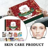 TUTUnaumb Beauty Advent Calendar 2023 Xmas Countdown Surprised Box Gifts 24 Makeup Advent Calendar for Adult Women Christmas Gifts Skincare Make Up Advent Calendar Includes Essence Serum Cream 400ml