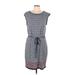 Max Studio Casual Dress: Blue Dresses - Women's Size Large