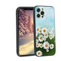 Compatible with iPhone 12 Pro Max Phone Case Daisies-117 Case Silicone Protective for Teen Girl Boy Case for iPhone 12 Pro Max