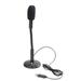 1 Set of Home Studio USB Condenser Microphone Mic Wired Condenser Sound Podcast Studio Microphone (Black)