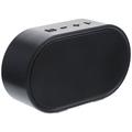 Dual Speaker Wireless Speaker Outdoor Stereo FM Loudspeaker AUX IN USB Drive TF Portable Speaker (Black)