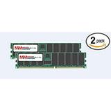 MemoryMasters Compatible 2GB (2 x 1GB) DDR DIMM (184 PIN) 400Mhz PC3200 CL 3.0 Desktop Memory