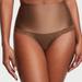 Women's Victoria's Secret Smoothing Shimmer Lace-Trim Brief Panty