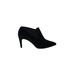 Via Spiga Ankle Boots: Slip-on Stilleto Minimalist Black Solid Shoes - Women's Size 7 - Pointed Toe