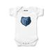 Newborn & Infant Chad Jake White Memphis Grizzlies Logo Bodysuit