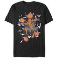 Men's Mad Engine Black Spider-Man T-Shirt