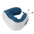 Electric Neck Massager, U Shaped Memory Foam Kneading Vibration Pillow with Heat, Scientific Decompression, Full Support and Silent, 2 Way Massage, Multi Speed Vibration, Hot