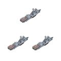 Paowsietiviity 3 set 3D 1/200 Admiral Levchenko Destroyer Ship Paper Model Toy Decoration Gifts with fix parts