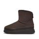 Fitflop Women's Gen-FF Ultra-Shearling Mini Boot Ankle, Chocolate Brown, 6.5 UK