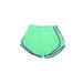 Nike Athletic Shorts: Green Activewear - Women's Size Medium