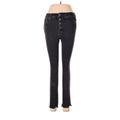 Madewell Jeggings - Low Rise: Black Bottoms - Women's Size 26 Petite