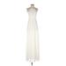 Show Me Your Mumu Casual Dress - Formal Strapless Sleeveless: Ivory Solid Dresses - Women's Size 2X-Small