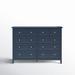 Birch Lane™ Renee 8 - Drawer Dresser Wood in Gray | 42 H x 60 W x 19 D in | Wayfair 9207ABD9B0F14BD7BF79A73B07DFD5F2