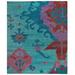 Blue/Green 120 x 96 x 0.5 in Area Rug - Tufenkian Volos Rectangle Abstract Hand-Knotted Area Rug in Blue/Pink/Red | Wayfair AAF.73/511.0810