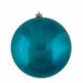 The Holiday Aisle® Glenavy Holiday Décor Ball Ornament Plastic in Blue | 8 H x 8 W x 8 D in | Wayfair 987A603D9D5F42A69F3A324A6E024516