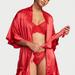 Women's Victoria's Secret Satin Flounce Robe