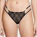 Women's Victoria's Secret Shimmer Embroidery Strappy Thong Panty